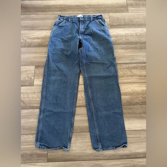 Carhartt Men's FR Fire Resistant Carpenter Pants Jeans Size 36x36 Workwear Y2K - Picture 3 of 5